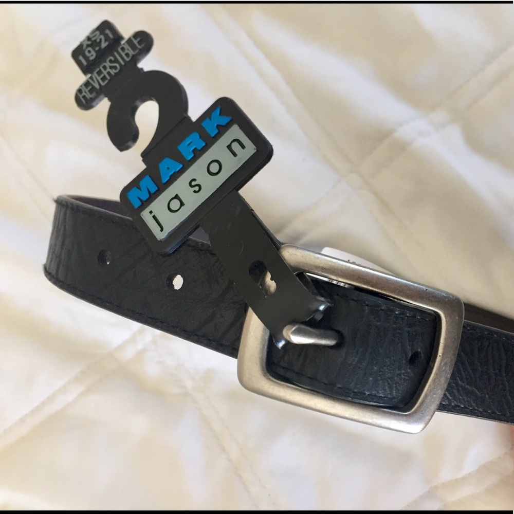 Boys reversible leather belt